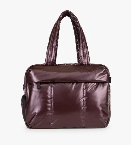 Luka Duffel in Glazed Dark Cherry